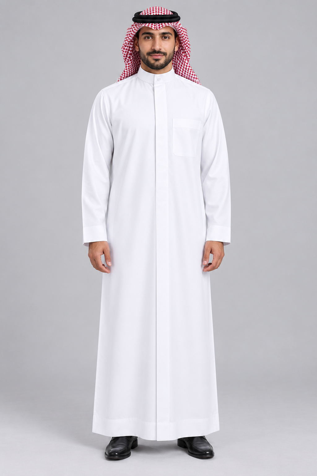 دشداشة كويتية بيضاء